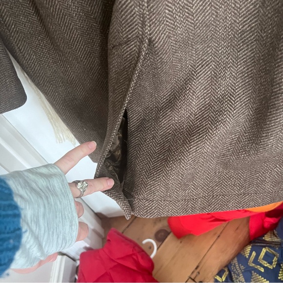 Men’s Kenneth Cole mock neck sweater lined wool blend coat - Picture 4 of 7